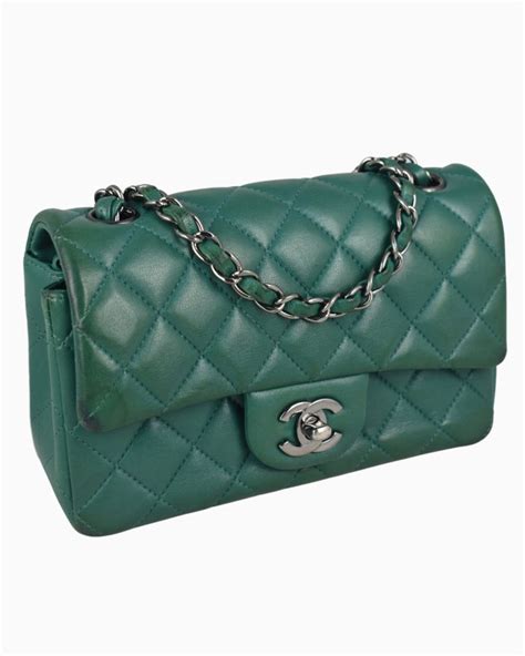 bolso chanel verde